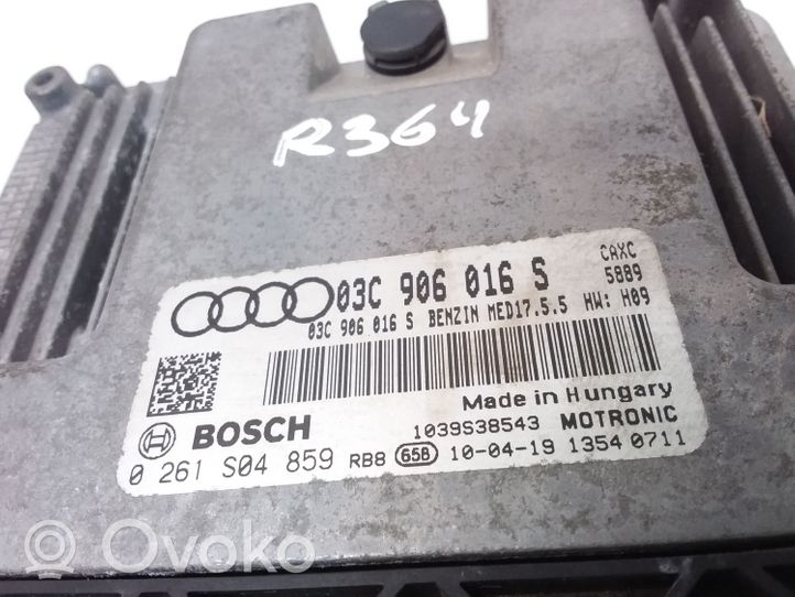 Audi A3 S3 A3 Sportback 8P Centralina/modulo del motore 03C906016S