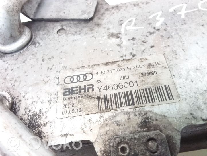 Audi A8 S8 D4 4H Transmisijos tepalo aušintuvas 4H0317021H