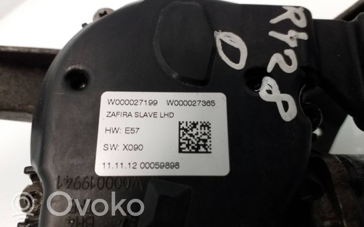 Opel Zafira C Etupyyhkimen vivusto ja moottori 13262437