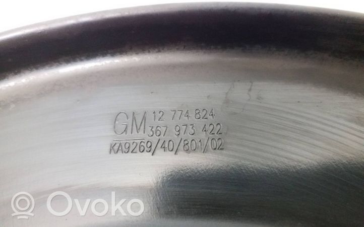 Opel Zafira C Cubierta antipolvo del disco de freno delantero 12774824