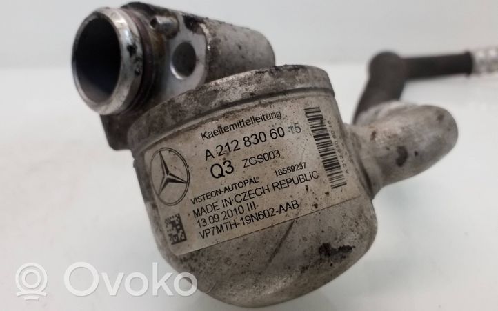 Mercedes-Benz E W212 Tubo flessibile aria condizionata (A/C) A2128306015