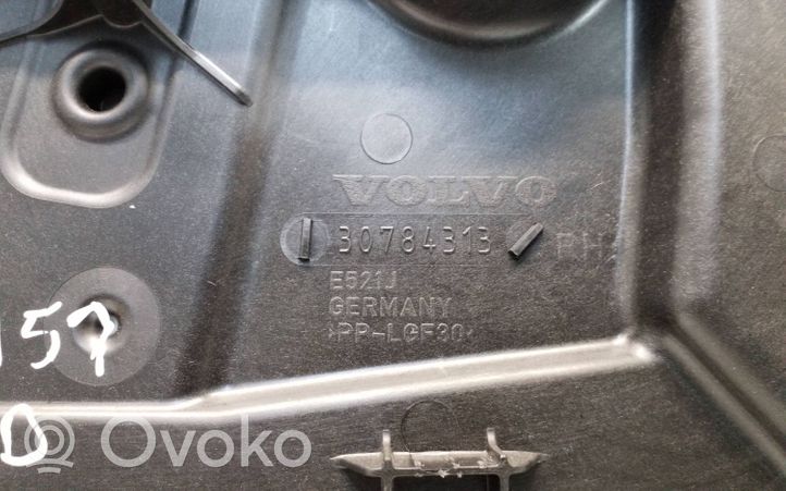 Volvo V60 Mechanizm podnoszenia szyby tylnej bez silnika 30784313