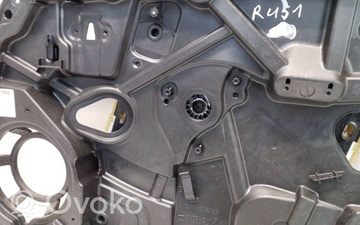 Volvo V60 Mechanizm podnoszenia szyby przedniej bez silnika 30784311