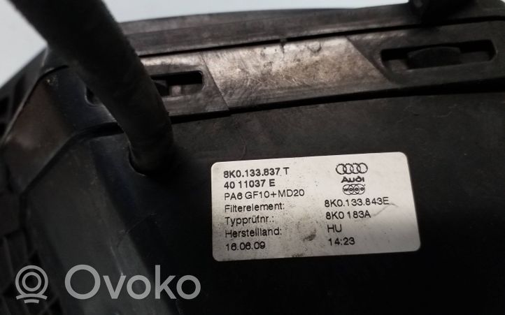 Audi A5 8T 8F Oro filtro dėžė 8K0133837T