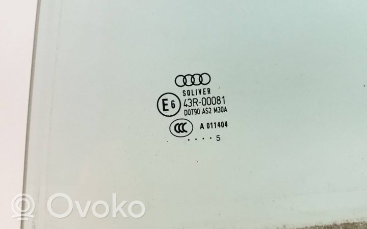 Audi A4 S4 B7 8E 8H Szyba drzwi tylnych 43R00081