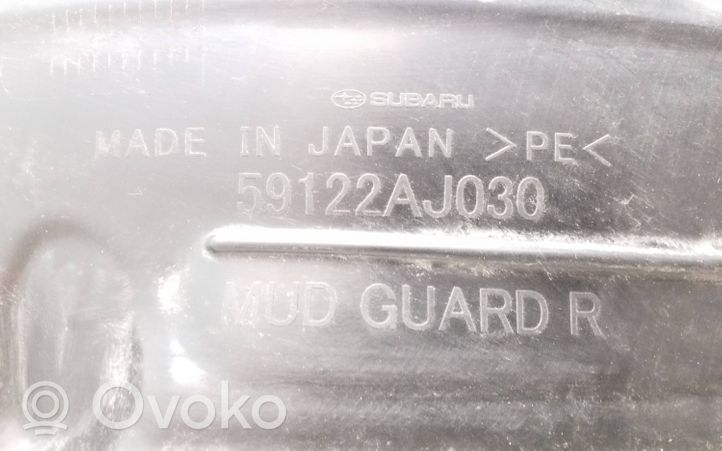 Subaru Outback Rivestimento paraspruzzi parafango posteriore 59122AJ030