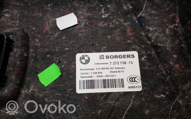 BMW 3 F30 F35 F31 Šoninis apdailos skydas 7273738