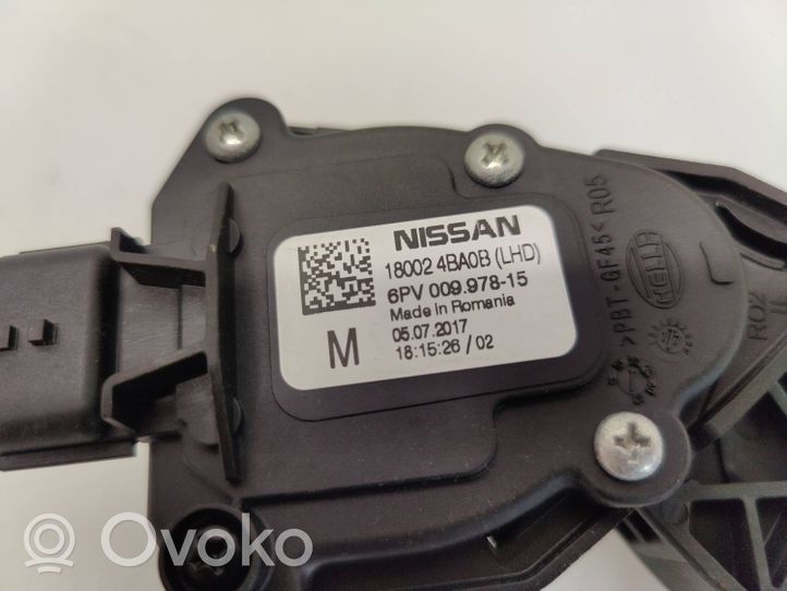 Nissan Qashqai Pédale d'accélérateur 180024BA0B