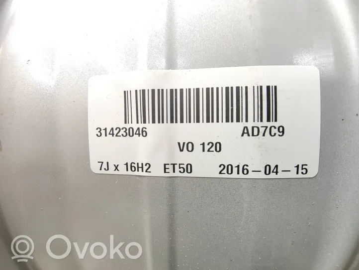 Volvo V60 Felgi aluminiowe R16 31423046