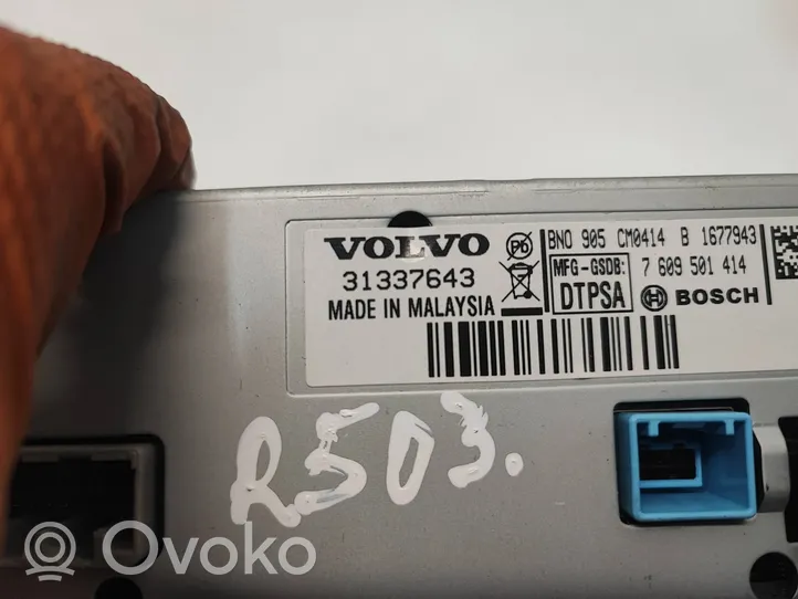 Volvo V60 Monitori/näyttö/pieni näyttö 31337643