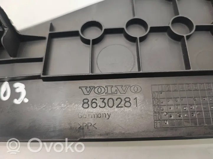 Volvo V60 Rivestimento laterale della consolle centrale anteriore 8630281