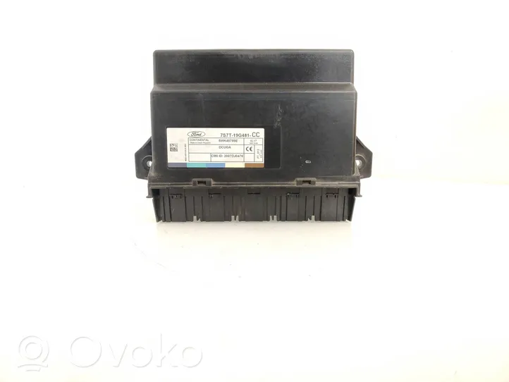 Ford Mondeo MK IV Centralina/modulo chiusura centralizzata portiere 7S7T19G481CC