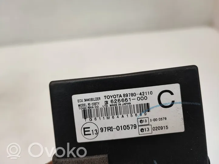 Toyota RAV 4 (XA30) Unité de commande dispositif d'immobilisation 8978042110