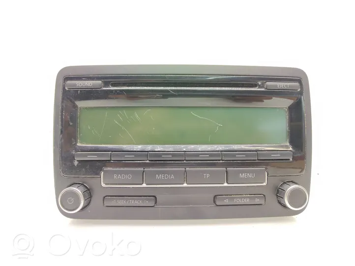 Volkswagen Caddy Unidad delantera de radio/CD/DVD/GPS 1K0035186AA