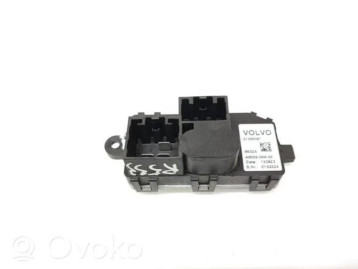 Volvo V40 Résistance moteur de ventilateur de chauffage 31369487