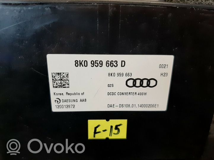 Audi A4 S4 B8 8K Inne komputery / moduły / sterowniki 8K0959663D