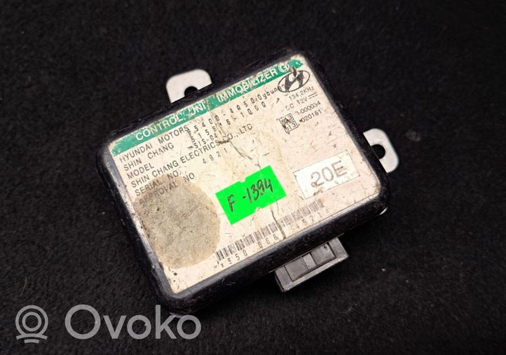 Hyundai H-1, Starex, Satellite Imobilaizera vadības bloks 954004A500