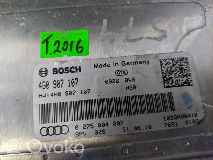 Audi A8 S8 D4 4H Moduł / Sterownik Video 4G0907107