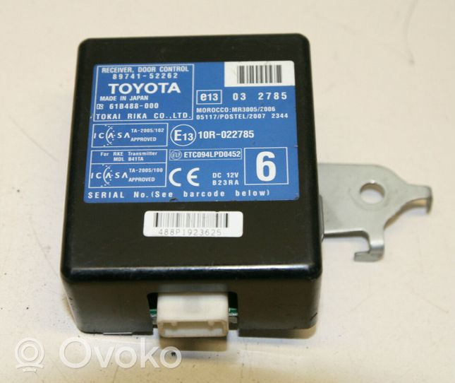 Toyota iQ Centrālās atslēgas vadības bloks 8974152262