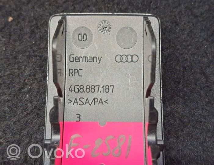 Audi A7 S7 4G ISOFIX-kotelo 4G8887187