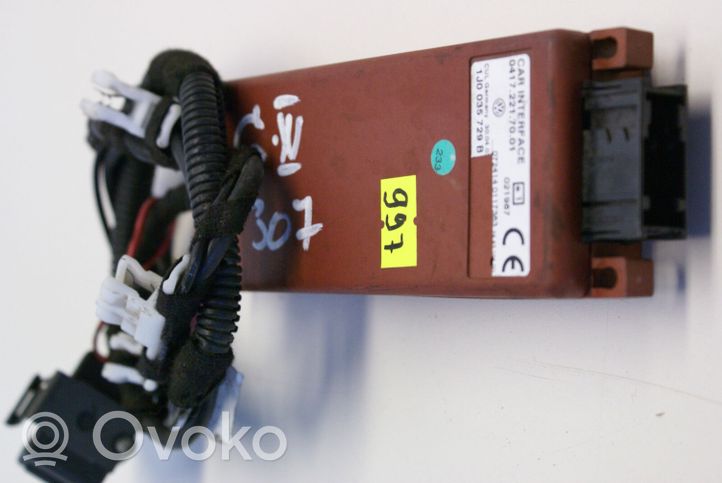 Volkswagen Bora Telefono valdymo blokas 1J0035729B