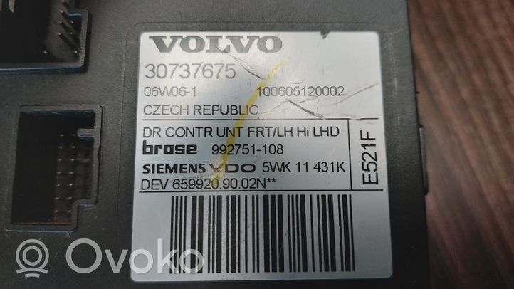 Volvo V50 Poignée inférieure de porte avant 30737675