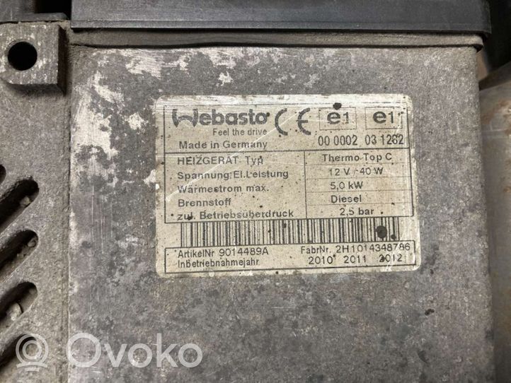 Iveco Daily 4th gen Pre riscaldatore ausiliario (Webasto) 00000203123