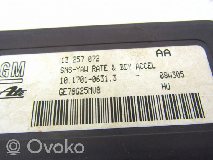 Opel Astra G Sensore di imbardata accelerazione ESP 13257072AA