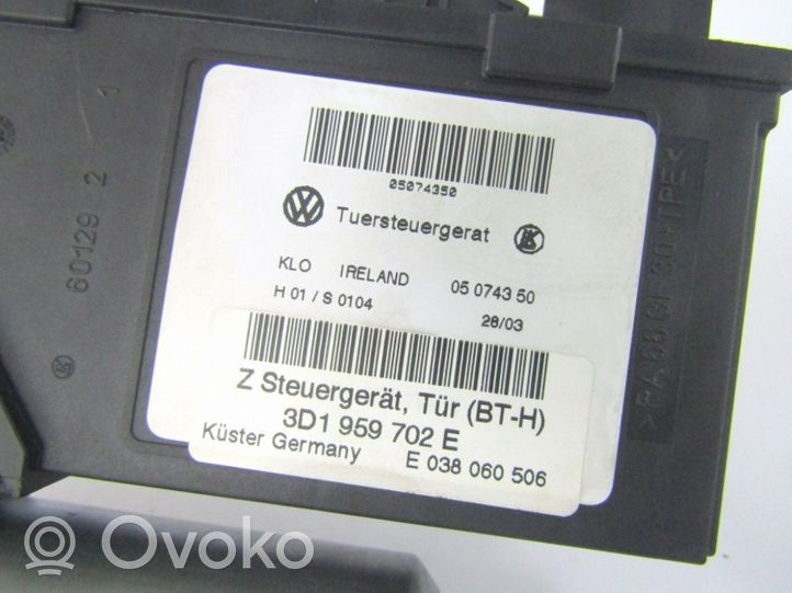 Volkswagen Phaeton Etuoven ikkunan nostomoottori 