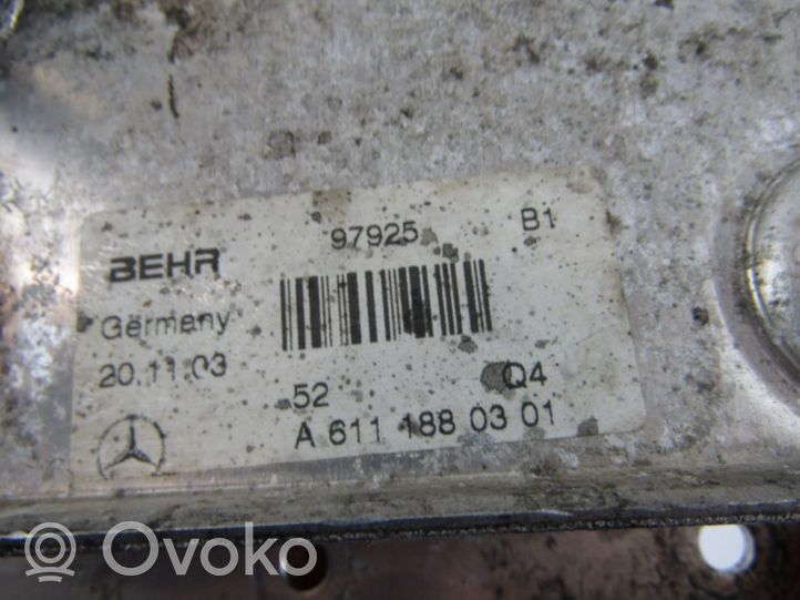 Mercedes-Benz E W211 Öljynsuodattimen kannake 
