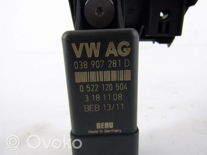 Volkswagen Touran II Glow plug pre-heat relay 