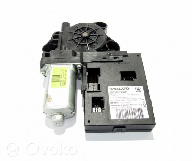 Volvo C30 Front door window regulator motor 