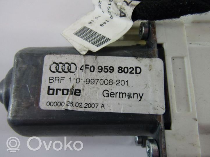 Audi A6 S6 C5 4B Передний двигатель механизма для подъема окон 