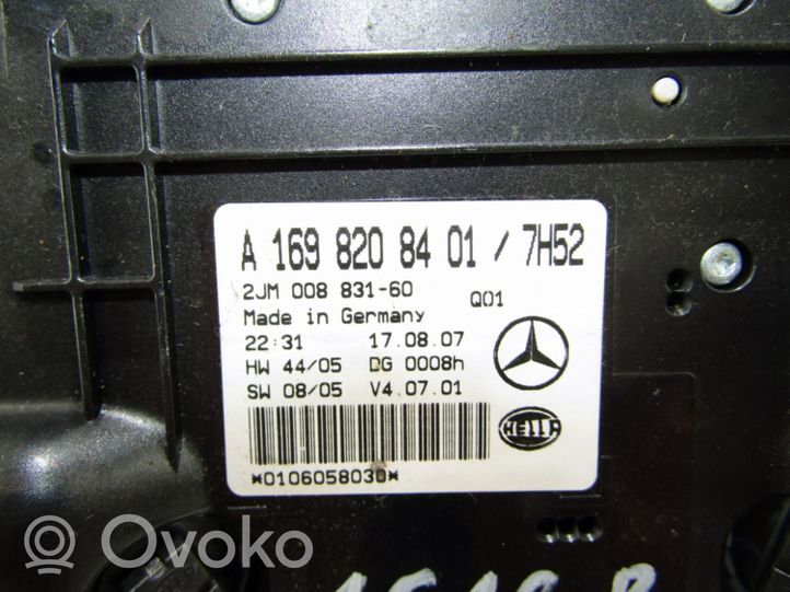 Mercedes-Benz A W169 Otras luces interiores 