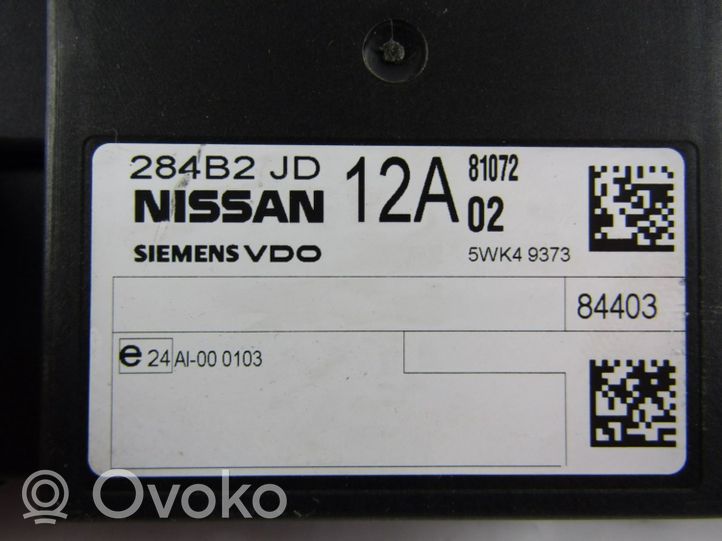 Nissan Qashqai+2 Muut ohjainlaitteet/moduulit 