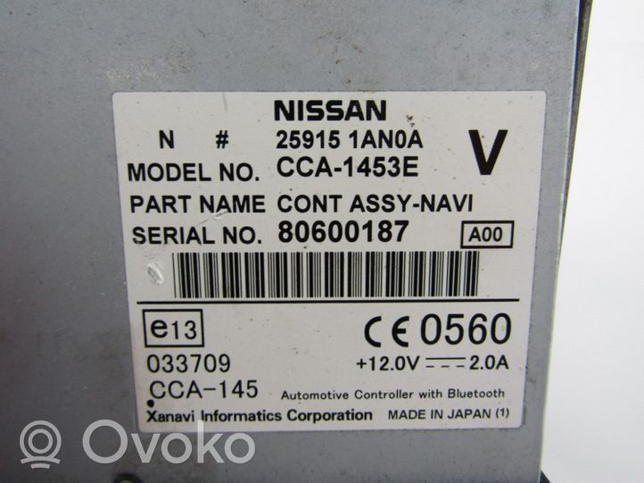 Nissan Murano Z51 Zmieniarka płyt CD/DVD 
