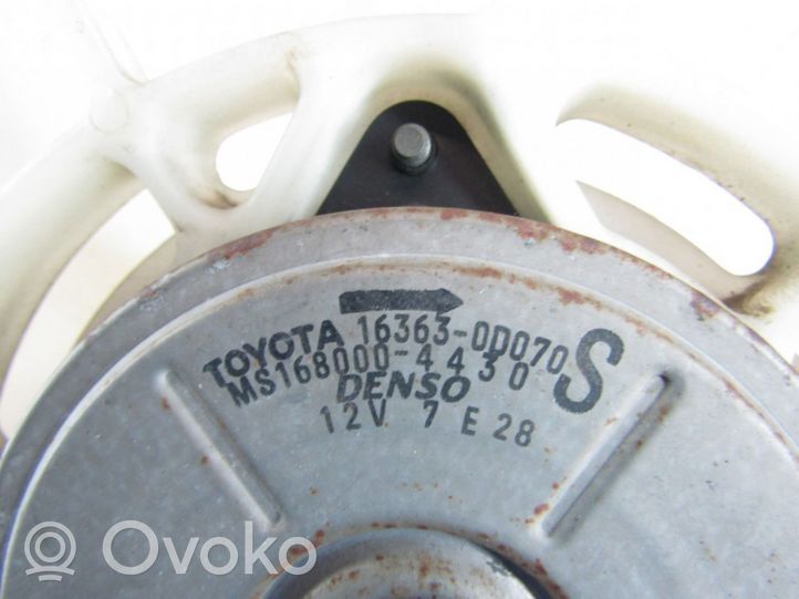 Toyota Corolla E120 E130 Kale ventilateur de radiateur refroidissement moteur 