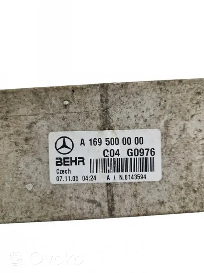 Mercedes-Benz B W245 Refroidisseur intermédiaire 