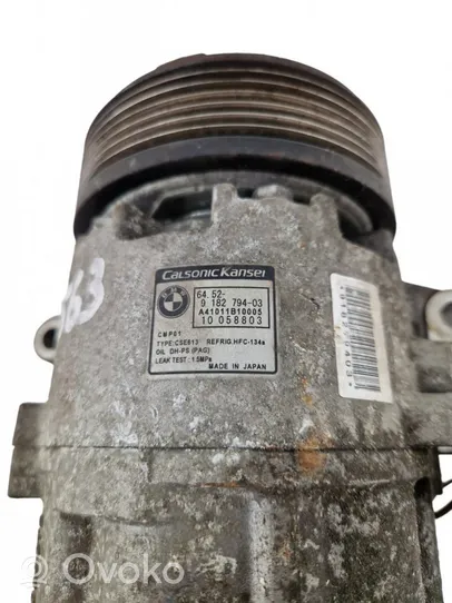 BMW 1 E81 E87 Ilmastointilaitteen kompressorin pumppu (A/C) 