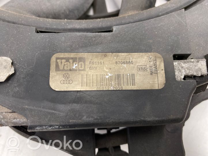 Audi A4 S4 B6 8E 8H Juego de ventilador 8E0121205T