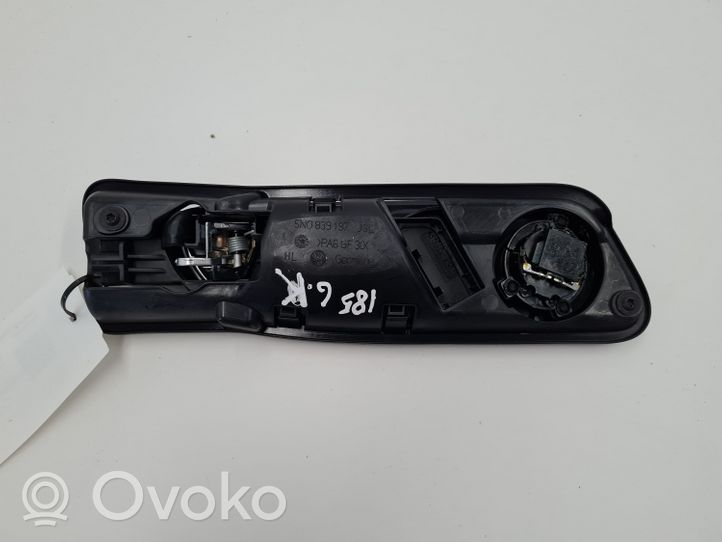 Volkswagen Tiguan Galinė atidarymo rankenėlė vidinė 5N0839197