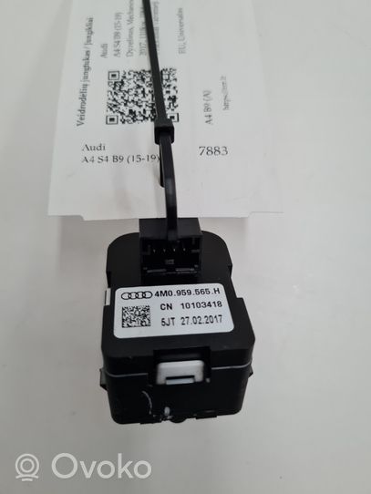 Audi A4 S4 B9 Wing mirror switch 4M0959565H