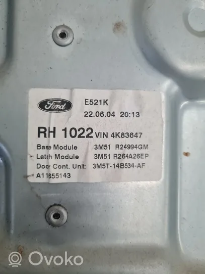 Ford C-MAX I El. Lango pakėlimo mechanizmo komplektas 3M51R045H22A