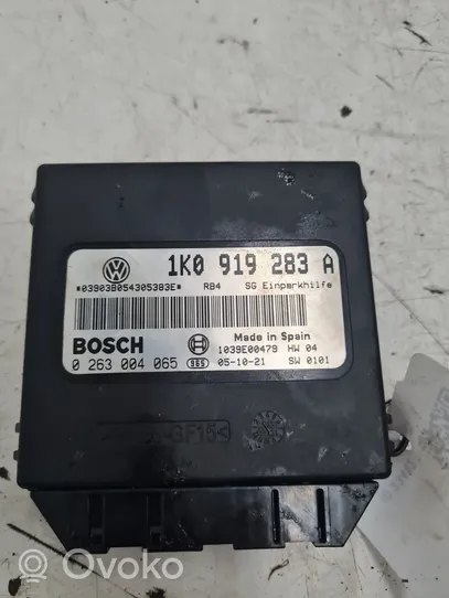 Volkswagen Touran I Parking PDC control unit/module 1K0919283A