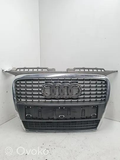 Audi A6 S6 C6 4F Grille calandre supérieure de pare-chocs avant 