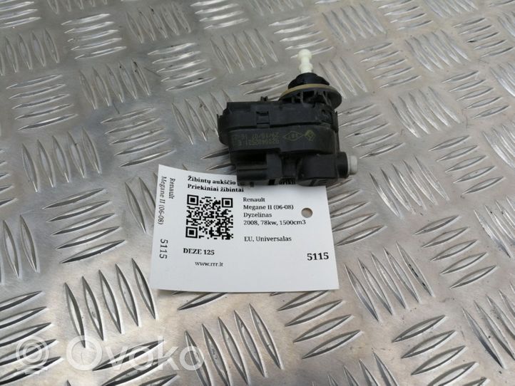 Renault Megane II Motor de ajuste de nivel del faro delantero 8200402521