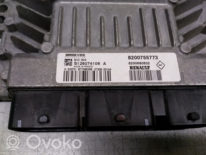 Renault Scenic II -  Grand scenic II Calculateur moteur ECU 8200755773