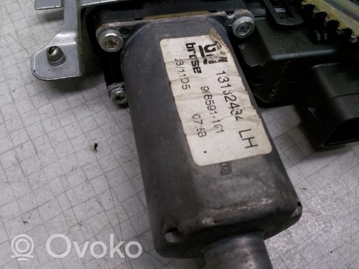 Opel Zafira B Mécanisme de lève-vitre avec moteur 13132434LH