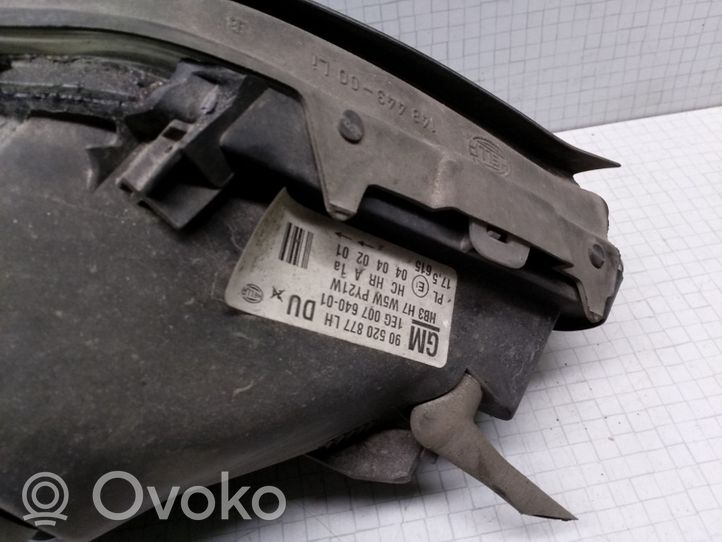 Opel Astra G Phare frontale 90520877LH