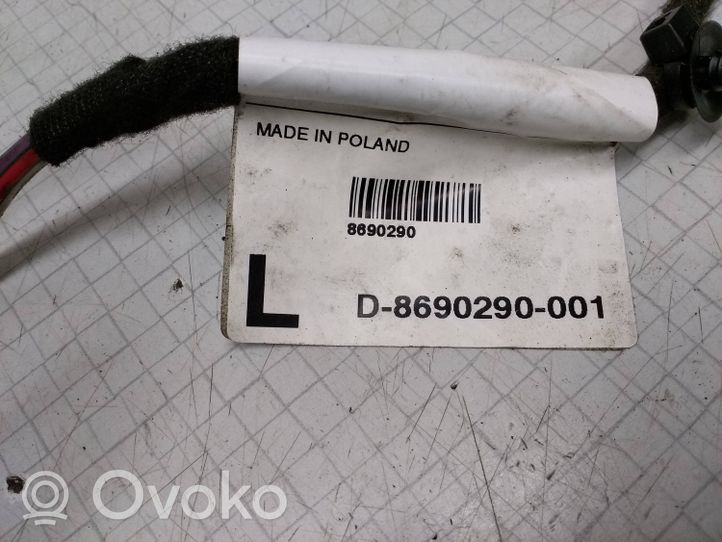 Volvo S60 Wiązka przewodów drzwi przednich 8690290